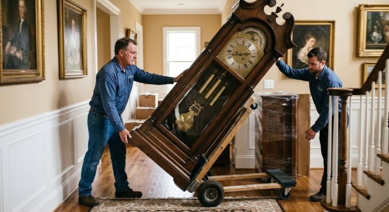 Grandfather Clock Moving in Fort Mill, SC